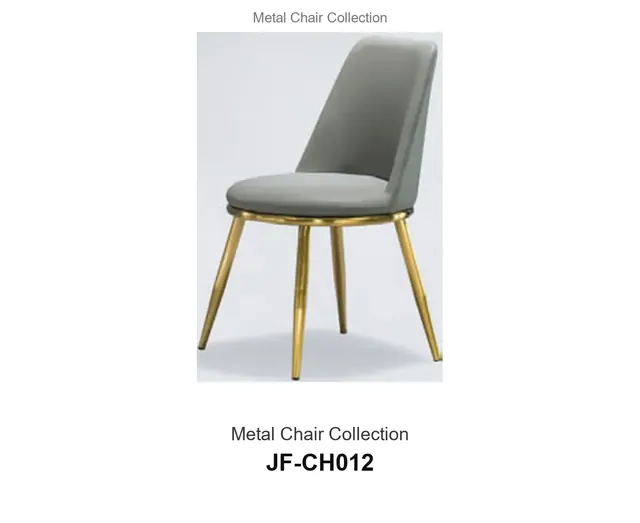 Metal Chair Collection · JF-CH012 · Metal Chairs – FurnitureDirect