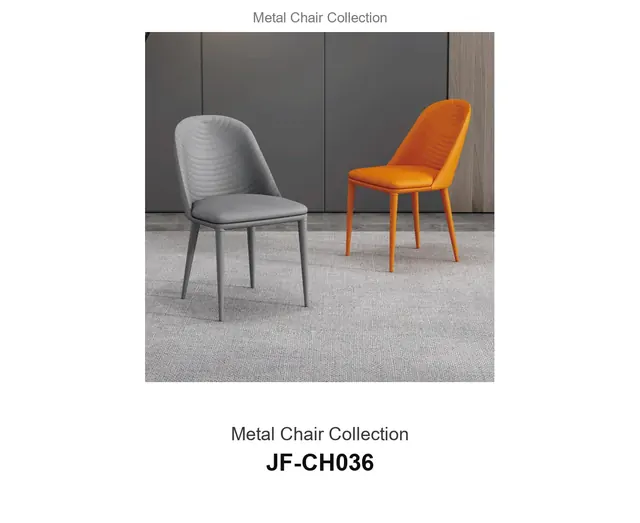 Metal Chair Collection · JF-CH036 · Metal Chairs – FurnitureDirect