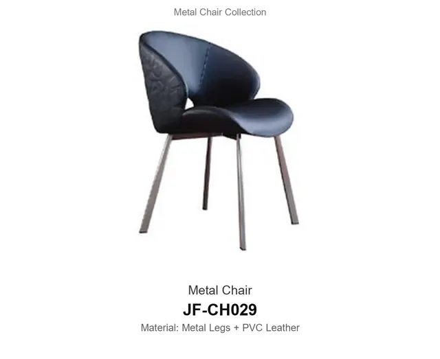 Metal Chair · JF-CH029 · Metal Chairs – FurnitureDirect