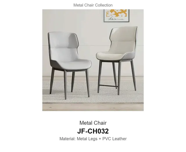 Metal Chair · JF-CH032 · Metal Chairs – FurnitureDirect