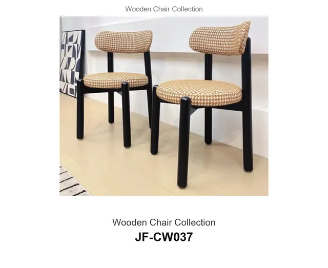 Wooden Chair Collection · JF-CW037 · Wooden Chairs – FurnitureDirect