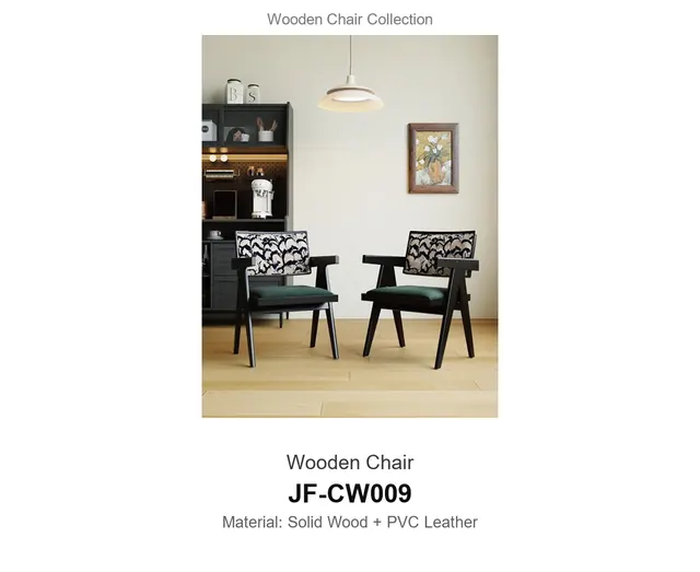 Wooden Chair · JF-CW009 · Wooden Chairs – FurnitureDirect