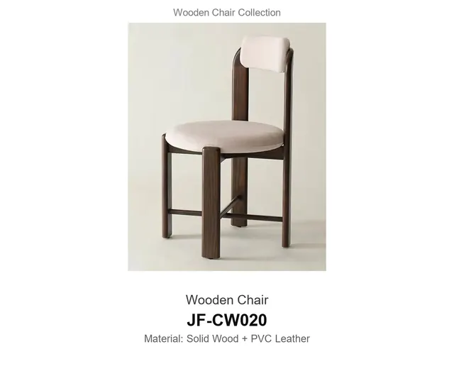 Wooden Chair · JF-CW020 · Wooden Chairs – FurnitureDirect