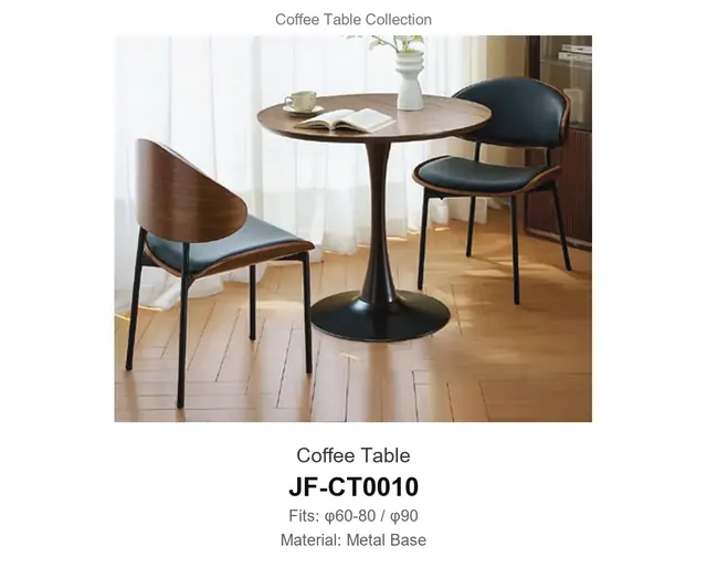 Coffee Table · JF-CT0010 · Coffee & Tea Table Frames – FurnitureDirect