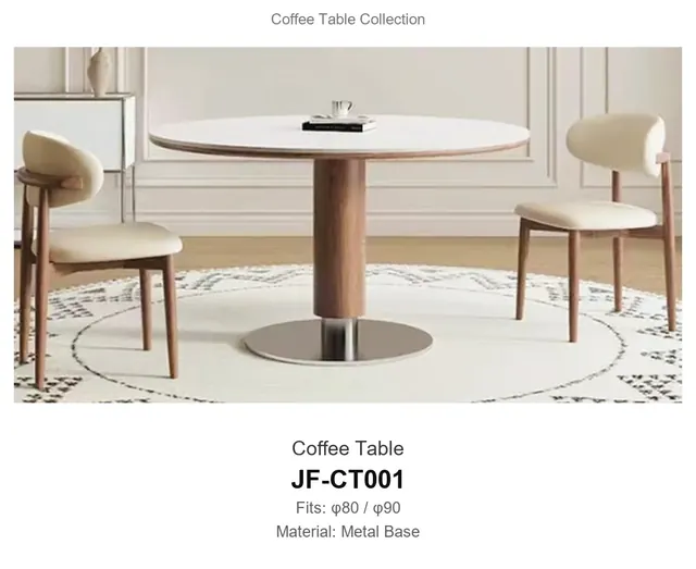 Coffee Table · JF-CT001 · Coffee & Tea Table Frames – FurnitureDirect