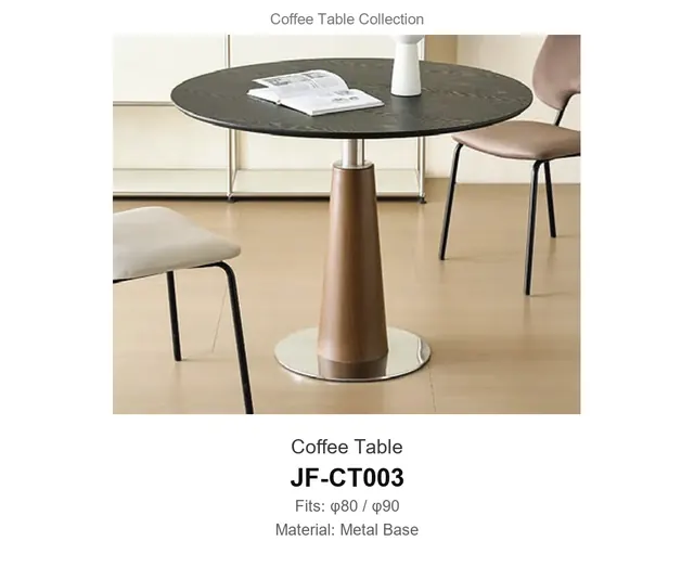 Coffee Table · JF-CT003 · Coffee & Tea Table Frames – FurnitureDirect