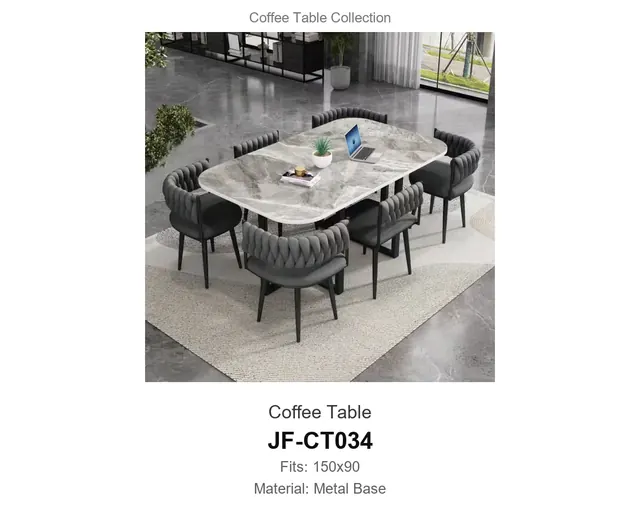 Coffee Table · JF-CT034 · Coffee & Tea Table Frames – FurnitureDirect