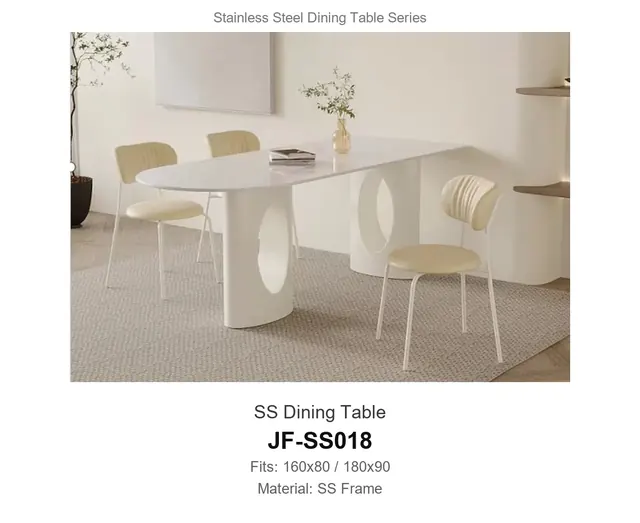 SS Dining Table · JF-SS018 · Dining Table Frames – FurnitureDirect