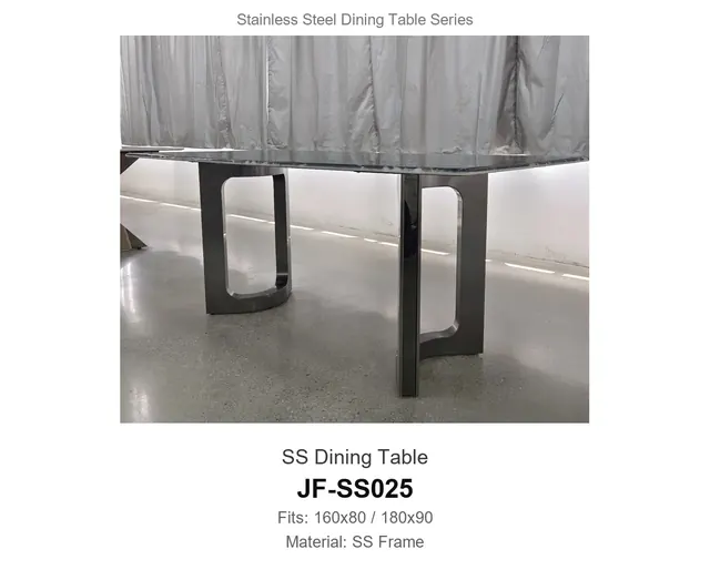 SS Dining Table · JF-SS025 · Dining Table Frames – FurnitureDirect