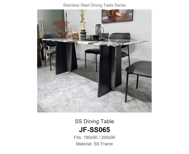 SS Dining Table · JF-SS065 · Dining Table Frames – FurnitureDirect