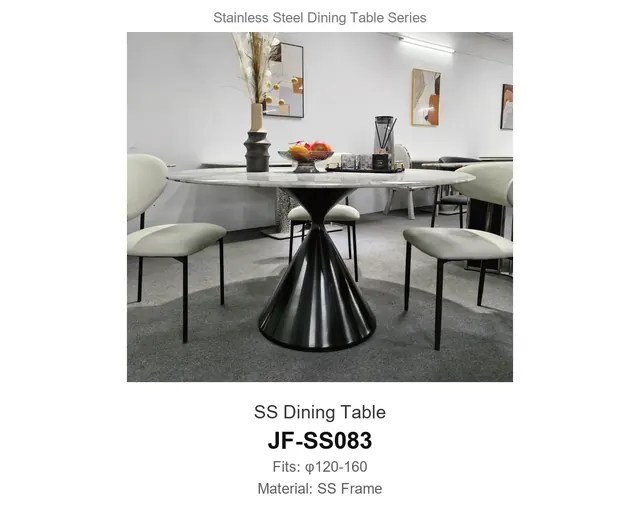 SS Dining Table · JF-SS083 · Dining Table Frames – FurnitureDirect