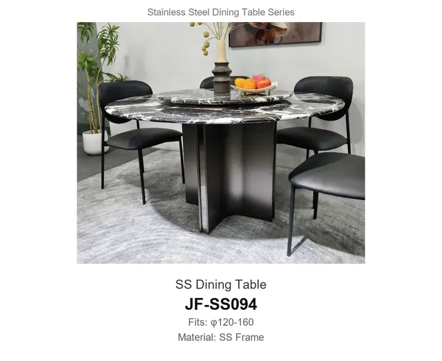 SS Dining Table · JF-SS094 · Dining Table Frames – FurnitureDirect