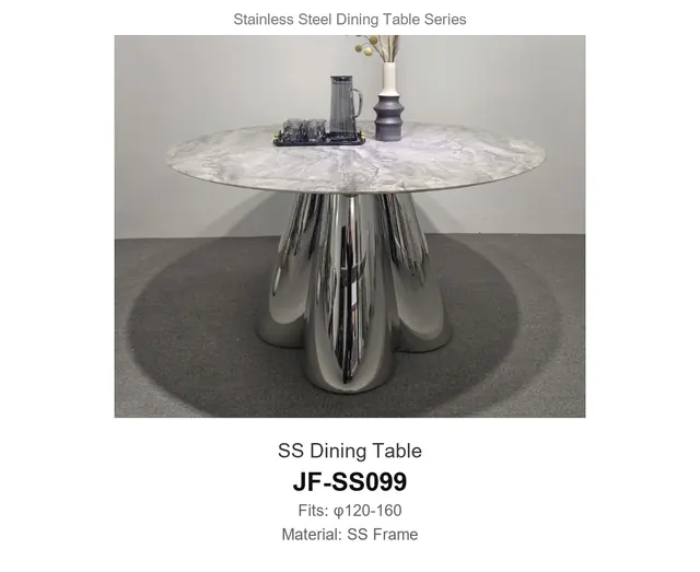 SS Dining Table · JF-SS099 · Dining Table Frames – FurnitureDirect