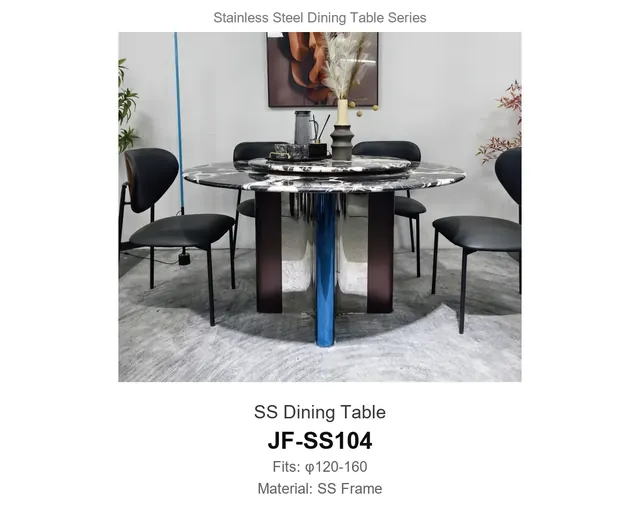 SS Dining Table · JF-SS104 · Dining Table Frames – FurnitureDirect