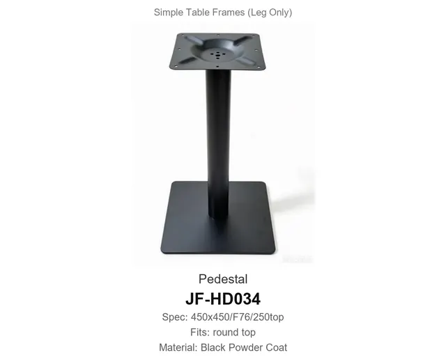 Pedestal · JF-HD034 · Simple Table Frames – FurnitureDirect