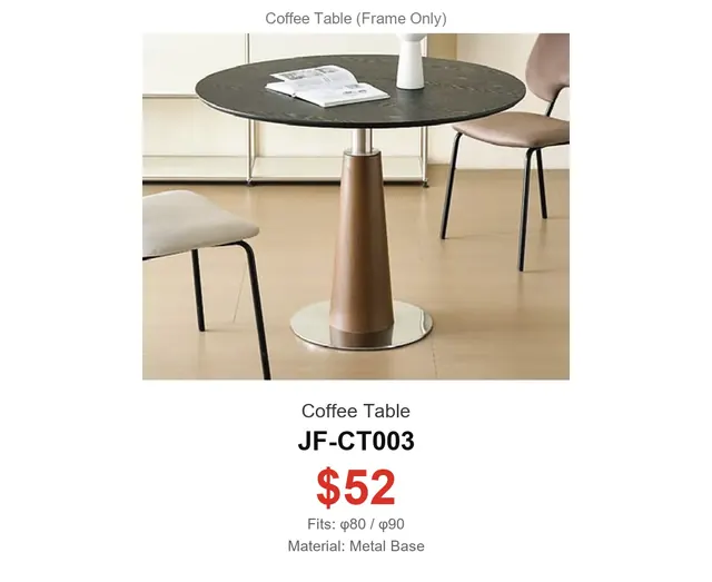 Coffee Table · JF-CT003 · Coffee Table Collection – FurnitureDirect