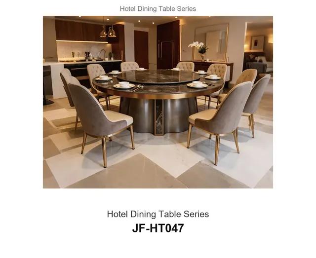 Hotel Dining Table Series · JF-HT047 · Hotel Dining Tables – FurnitureDirect