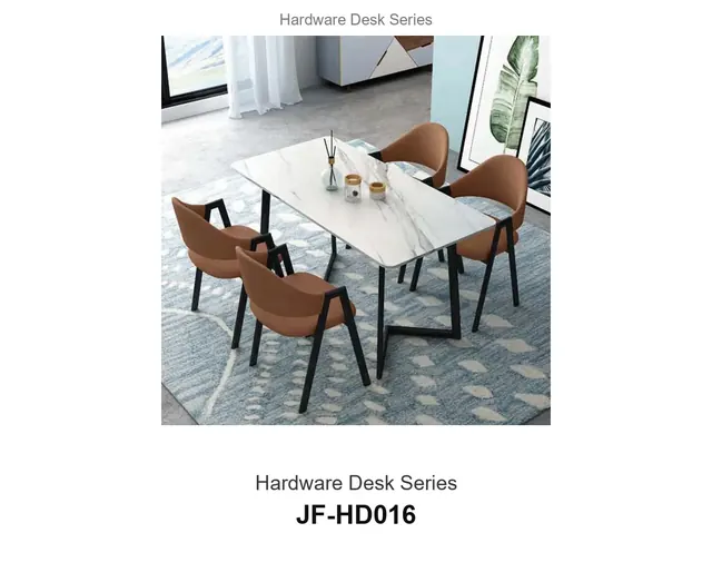 Hardware Desk Series · JF-HD016 · Metal Table Series – FurnitureDirect